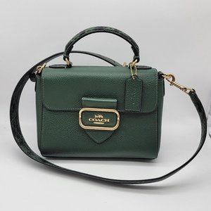 Coach Morgan Top Handle Satchel CE568 Everglade Multi